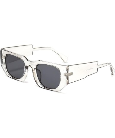 Small Frame Retro Mirror Outdoor Vacation UV400 Sunglasses for Men and Women (Color : I, Size : 1) 1 F $12.37 Designer