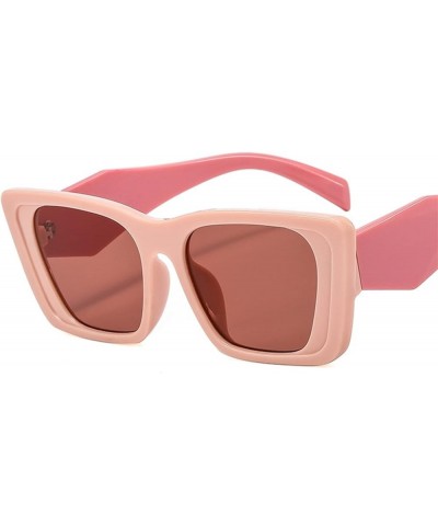 Diamond-Shaped Mirror Leg Men and Women Sunglasses Fashion Photo Outdoor Decoration Sunglasses (Color : 2, Size : 1) 1 4 $14....