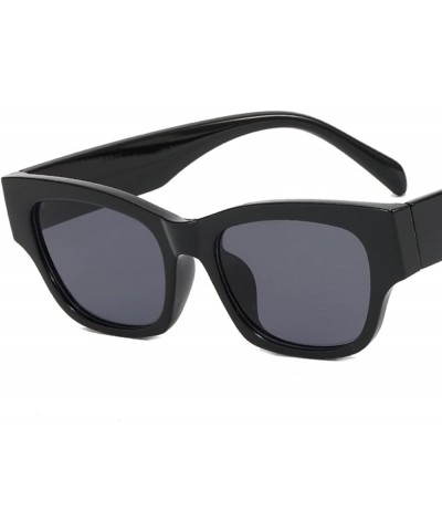 Street Photo Retro Men and Women Sunglasses Outdoor Vacation (Color : A, Size : 1) 1 B $12.73 Designer