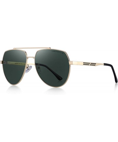 Men Classic Pilot Sunglasses for Men Women - Polarized Driving Sun glasses Mirrored Lens UV 400 Protection 58 MM Z-g15 $10.12...