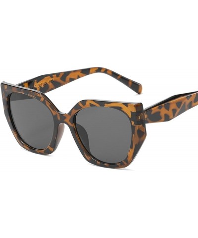 Fashion Large Frame Sunglasses for Men and Women Outdoor Beach Driving Sunglasses (Color : D, Size : 1) 1 B $19.21 Designer