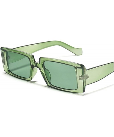 Square Sunglasses for Women (Color : Other, Size : Leopard) Trans Green Other $24.50 Designer