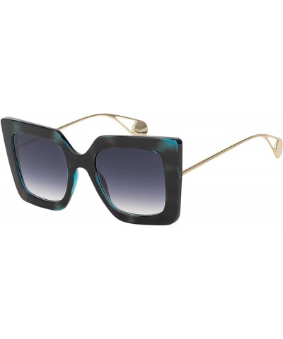 Women's Sunglasses in Brilliant Shades Black-blue $10.40 Round
