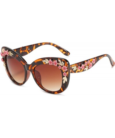 Fashion Large Frame Men and Women Decorative Sunglasses (Color : C, Size : 1) 1 D $18.11 Designer