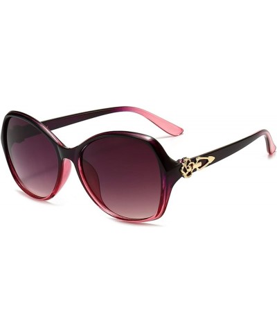 Men and Women Fashion Large Frame Sunglasses Outdoor Vacation Party Decorative Sunglasses (Color : H, Size : 1) 1 B $13.44 De...