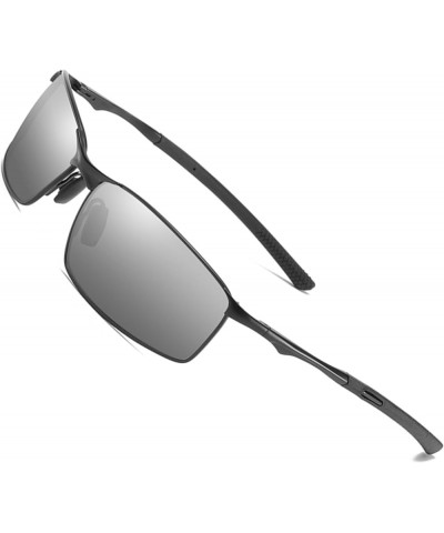 Polarized Sunglasses for Men Youth, UV400 Fashion Driving Shades, Metal Frame Cool Sport Glasses K09 $12.25 Oval