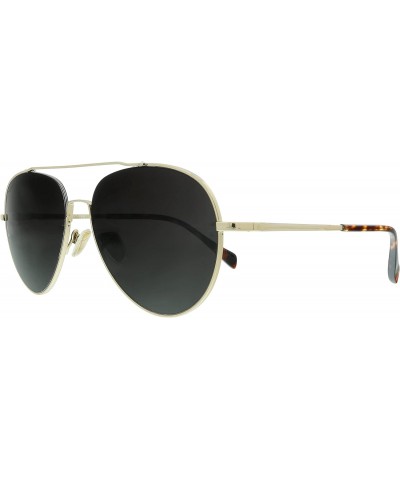 1036/G/S Sunglasses - Gold Havana Brown Gradient Polz Aviator 58mm New & Authentic $43.82 Aviator