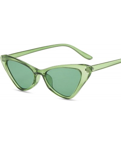 Fashion Cat Eye Triangle Sunglasses Fashion Men and Women Decorative Sunglasses (Color : B, Size : 1) 1 D $11.84 Designer
