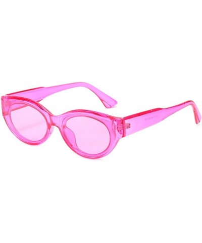 Personality Cat Eye Sunglasses Women Vintage Candy Colors Gradient Female Fashion Hip Hop Glasses 9-rosered $14.40 Sport