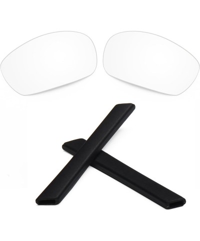Polarized Replacement Lenses & Earsocks Rubber Kits Compatible with Oakley Jawbone Sunglasses Crystal Clear Non Polarized $11...