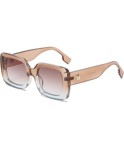 Fashion Outdoor Men and Women Fashion Decorative Sunglasses (Color : F, Size : 1) 1 B $18.02 Designer