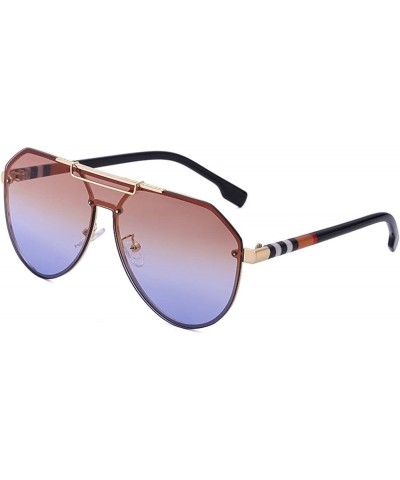 Large Frame Men's Sunglasses Outdoor Vacation Beach Driving Glasses (Color : C, Size : Medium) Medium A $20.64 Designer
