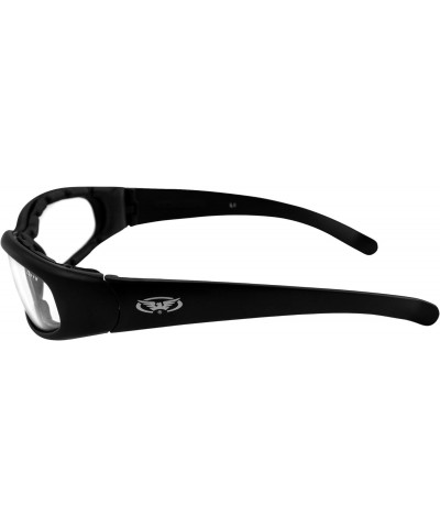 Chicago- Advanced System Photochromic Sunglasses Clear to Smoke - Foam Padded Black Frame Clear to Smoke $18.54 Designer
