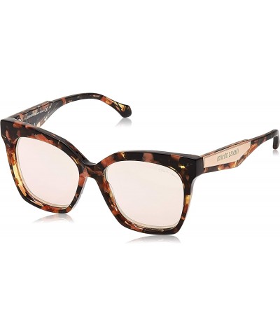 Ladies Sunglasses Coloured Havana Frames w Brown Mirror Lenses $40.49 Square