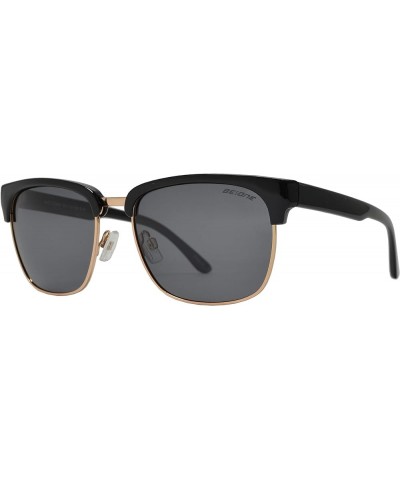 Polarized Rectangular Sunglasses for Men and Women, UV Protection Black + Polarized Grey $9.87 Rectangular