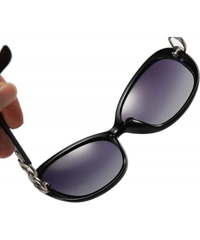 Women's Classic and Trendy Anti-glare Sunglasses Polarized UV400 Protection Elegant Retro Driving Sunglasses Red Beige $15.84...