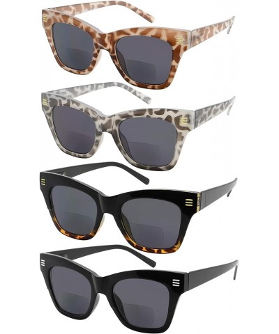 4-Pack Bifocal Sunglasses Women Bifocal Sunnies Readers +2.00 4pcs Grey Lens-mix $19.24 Designer