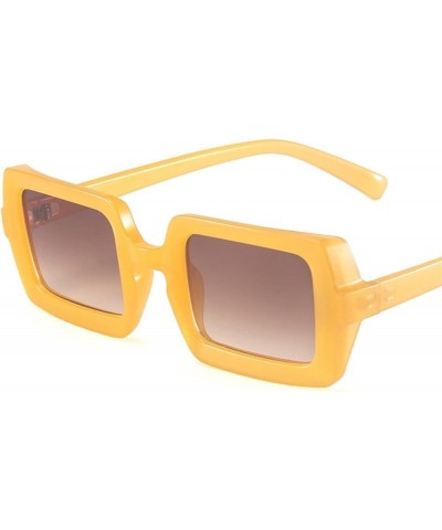 Retro Candy Color Fashion Sunglasses Small Frame Box Hip-hop Photo Sunglasses for Men and Women (Color : 6, Size : 1) 1 6 $15...