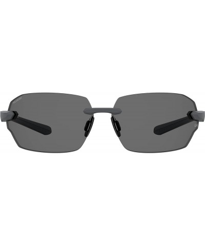 Ua Fire 2/G Rectangular Sunglasses Matte Gray/Polarized Copper $42.55 Rectangular