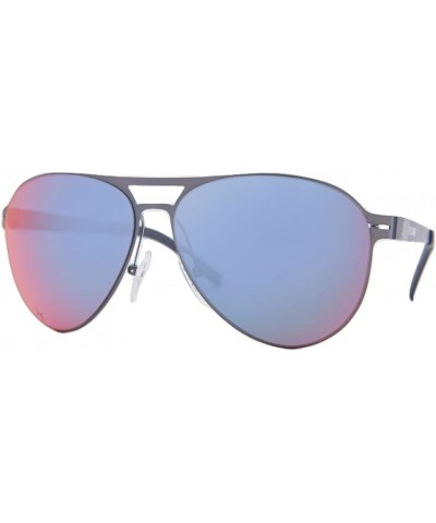 Classic Sunglasses Matte Gunmetal - Titanium $103.36 Round