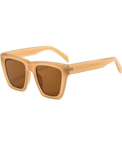 Fashion Large Frame Cat Eye Men and Women Sunglasses Vacation Beach Decorative Sunglasses (Color : 2, Size : 1) 1 5 $11.36 De...