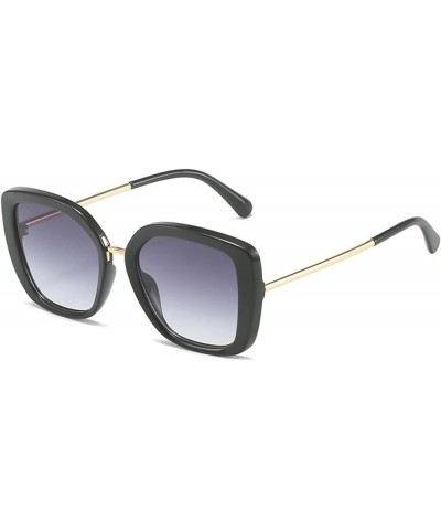 Square Large Frame Outdoor Vacation Fashion Decoration Men and Women Sunglasses (Color : 5, Size : 1) 1 1 $12.37 Designer