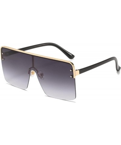 Large Metal Frame Fashion Women Outdoor Vacation Beach Sunglasses Gift (Color : D, Size : 1) 1 C $15.36 Designer