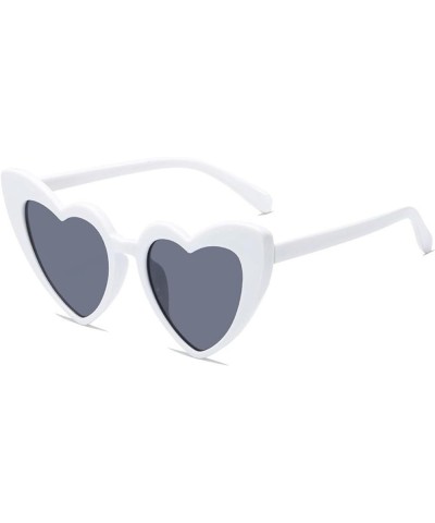 Heart Shaped Sunglasses Goggles Vintage Cat Eye Mod Style Retro UV400 Sun Glasses C22 $7.90 Goggle