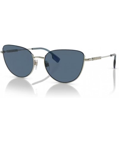 BE3144 Cat Eye Sunglasses for Women + BUNDLE With Designer iWear Complimentary Eyewear Kit Light Gold / Dark Blue $135.00 Des...