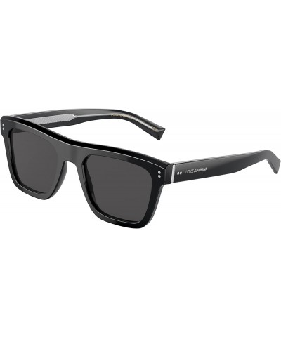 Sunglasses DG 4420 F 501/87 Black Dark Grey $83.59 Designer