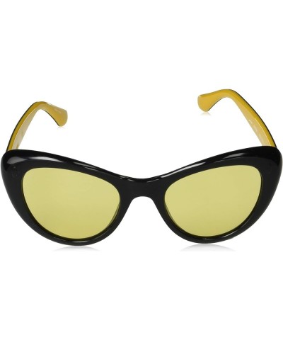 Women's Conchas Sunglasses Black $44.55 Cat Eye