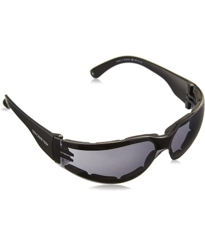 Shield Sunglasses Shield 3 Matte Black Temple Frame/ Smoked Lens $11.29 Goggle