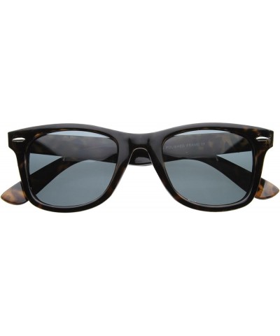 Medium Polarized Lens Classic Original Horn Rimmed Sunglasses 6107 Dark Tortoise $11.59 Wayfarer