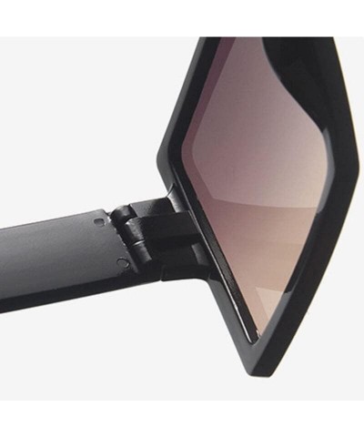 Women's Square Sunglasses Oversized Gray Gray $9.27 Oversized