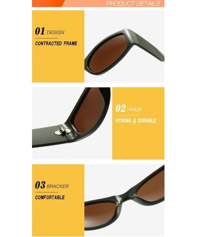 Small Frame Personality Hip-hop Sunglasses Men and Women Retro Oval Sunglasses Sunglasses (Color : 2, Size : One Size) One Si...