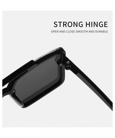 Large Frame Square Men And Women Sunglasses Outdoor Vacation Trendy UV400 Sunglasses Gift A $13.21 Designer