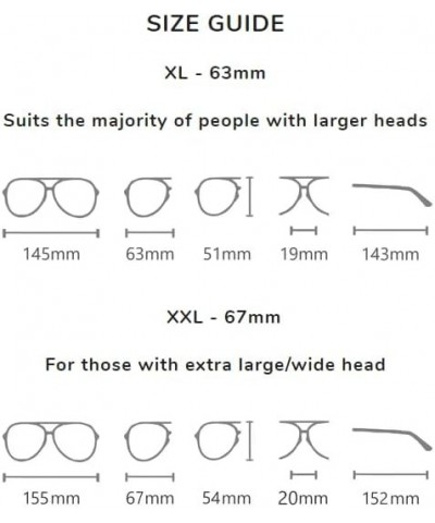 Oversized Aviator Sunglasses For Large Heads (Polarized), Extra Large, Big and Tall, XL + Free Hard Case Blue Mirror $17.98 A...
