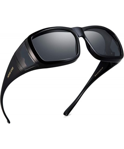 Protective Eyewear Fog Proof Scratch Clear Lens Protection Glasses Transparent Fit Over Sunglasses Black $5.71 Designer