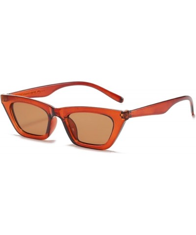 Men and Women Fashion Small Frame Sunglasses Outdoor Vacation Beach Decorative Wear Sunglasses Sunglasses (Color : 4, Size : ...