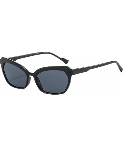 Cat's Eye Small Frame Retro Men's and Women's Sunglasses (Color : C, Size : Medium) Medium C $16.61 Designer