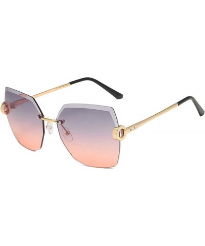 Diamond Women Decorative Sunglasses Outdoor Shade Beach Vacation Sunglasses (Color : A, Size : Medium) Medium A $17.94 Designer