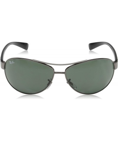 Active 63 mm Pilot Sunglasses - Green Classic $62.58 Designer