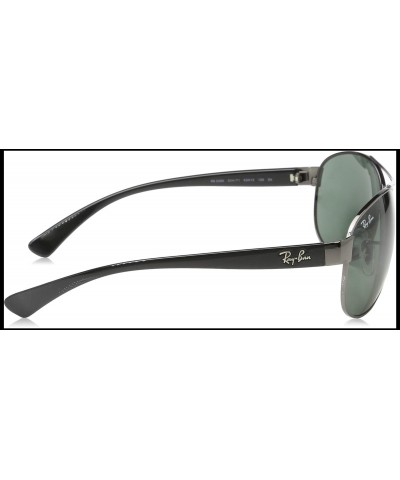 Active 63 mm Pilot Sunglasses - Green Classic $62.58 Designer