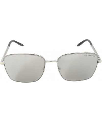 Burlington Silver Mirror Square Men's Sunglasses MK1123 11536G 57 $37.72 Square