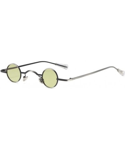 Polarized Small Circle Sun Glasses Steampunk Vintage Round Polarized Hippie Sunglasses Gung $12.17 Round