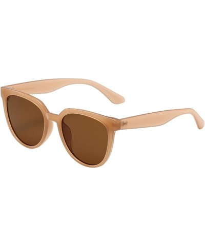 Unisex Sunglasses,Cool Brown Sunglasses Big Sunglasses Gold Glasses Integrated Sunglasses Retro Love Sunglasses Coffee $5.00 ...