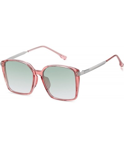 Women Polarized Large Frame Vacation Outdoor Decorative Sunglasses (Color : D, Size : 1) 1 D $21.66 Designer