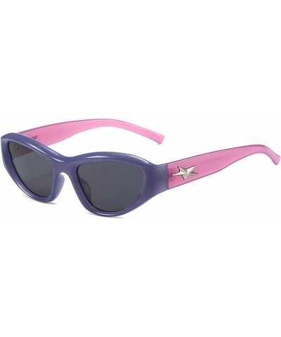 Cat Eye Fashion Cycling Sports Sunglasses for Men and Women (Color : G, Size : 1) 1 E $16.45 Sport