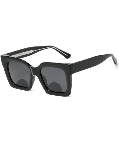 Melrose/square big frame bifocal reader sunglasses sports ladies outdoor driving Presbyopic sunglasses UV400 Black $9.80 Sport