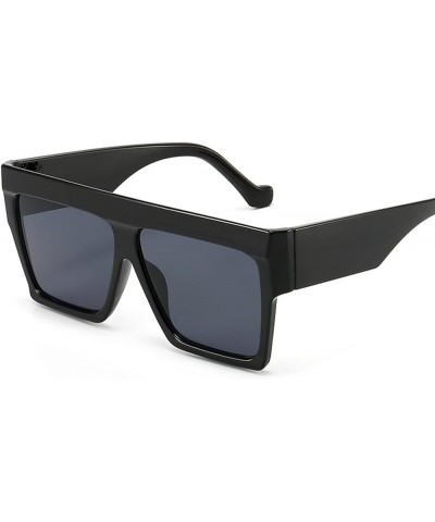 Retro Large Frame Men And Women Outdoor Vacation Decorative Sunglasses 1 $14.06 Designer